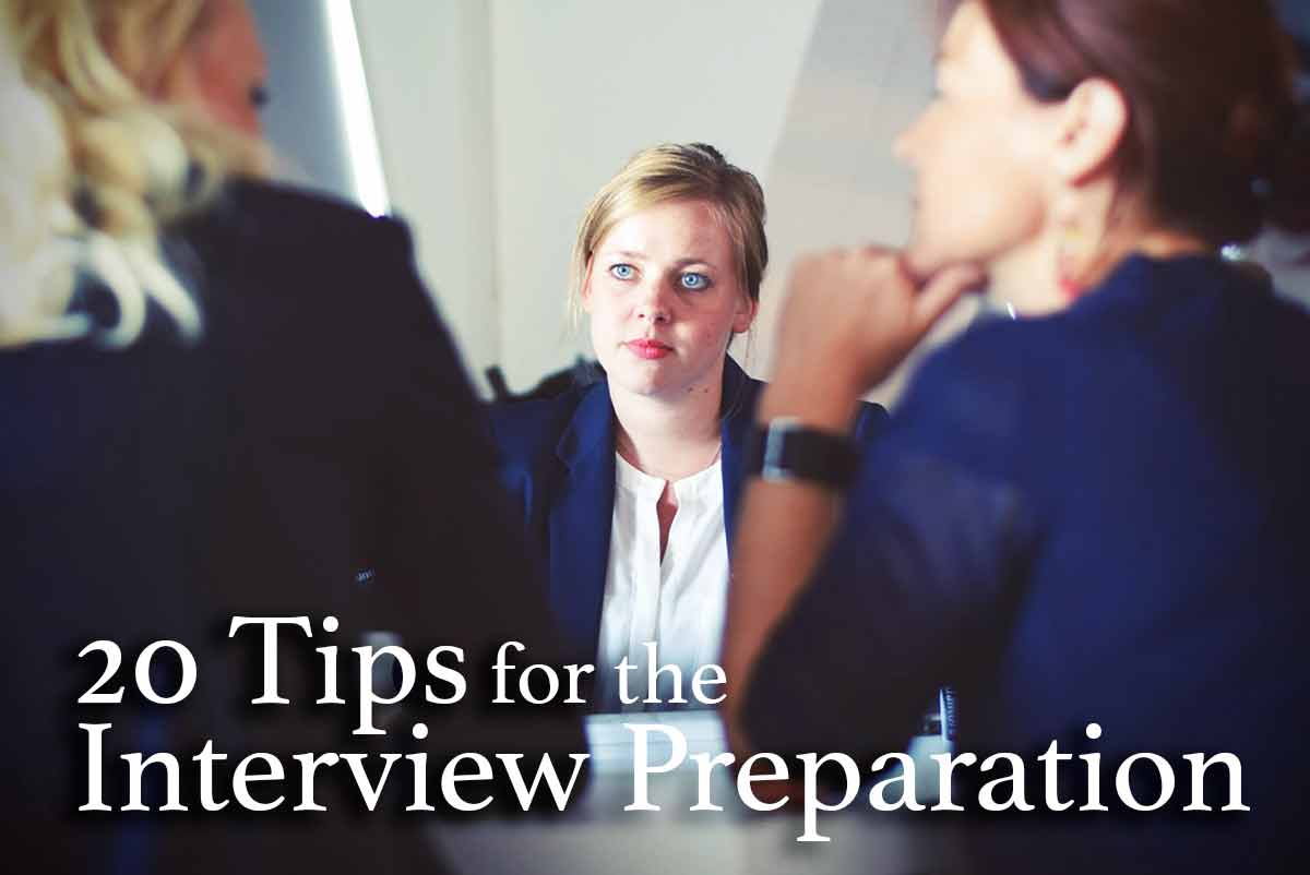 How To Make a Great Impression in a Job Interview: 20 Tips